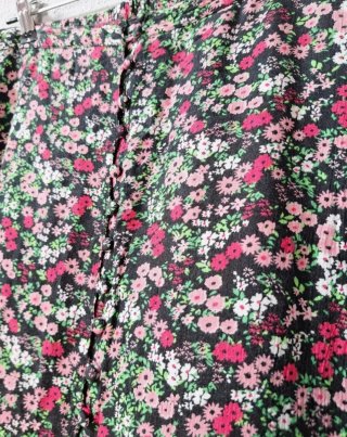 Falda midi Naf Naf floral T.M