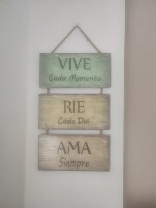 Cuadro Decorativo Frases 12 € uni/40 € todos