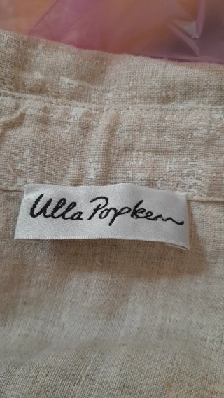 Ulla Popken vestito oversize 100% lino