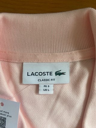 Polo Lacoste Rosa “NUEVO”