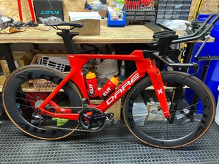 Bicicleta TT Triatlo Dare Vermelha