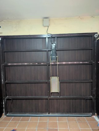 Puerta de garaje aluminio