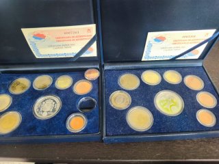 Estuche Monedas Euro 2002 y 2003 Calidad Proof