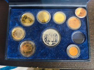 Estuche Monedas Euro 2002 y 2003 Calidad Proof