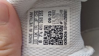 Scarpe da tennis Adidas bianche e argentate da uomo