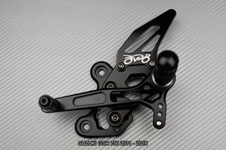 Estriberas retrasadas SUZUKI GSR 750 2011 - 2016