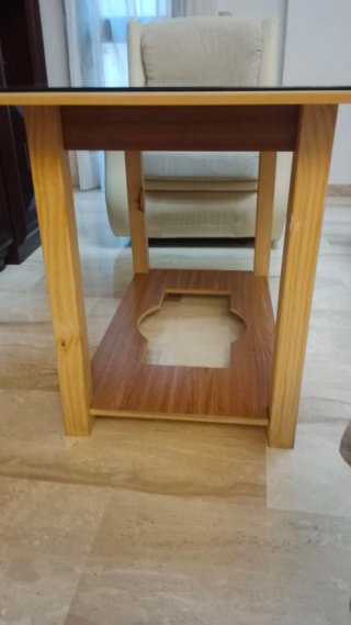 Mesa de camilla madera
