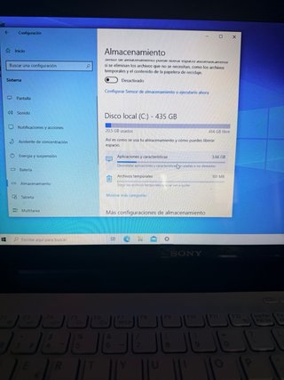 Portátil Sony VAIO Intel Core i5