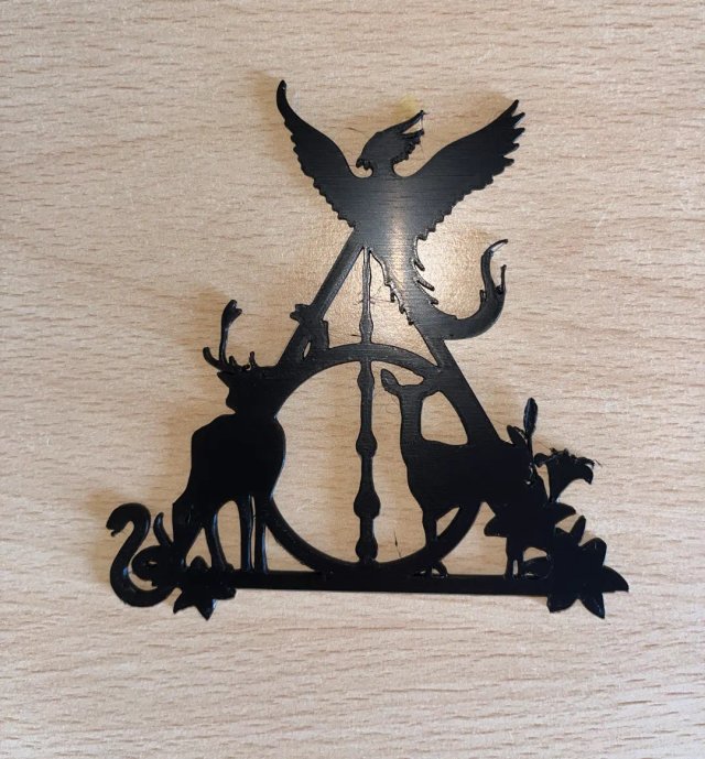 Decoración Reliquias de la Muerte Harry Potter