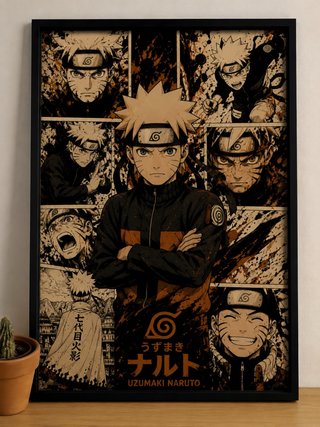 Cuadro Naruto Shippuden Anime