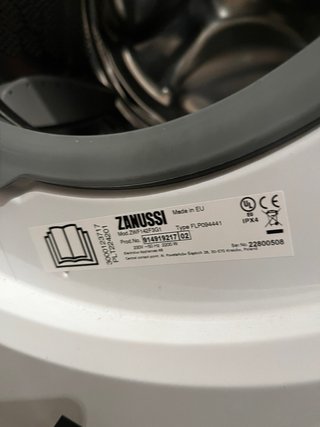 Lavadora Zanussi ZWF142F3G1