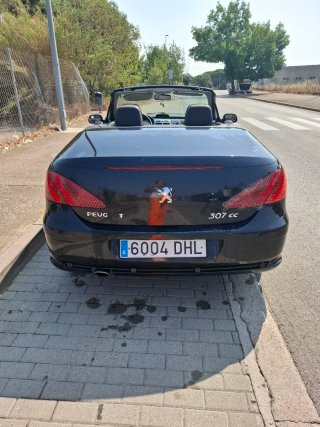 Peugeot 307 CC Descapotable Negro  124.000 km