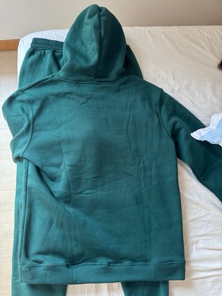 Conjunto chándal poliéster verde botella
