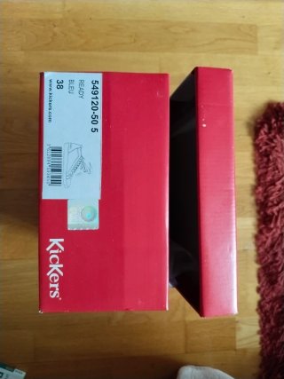 Stivali Kickers blu
