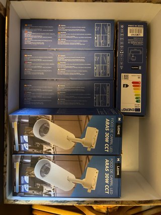 Foco Carril LED ARAS 30W CCT