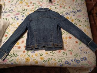 Cazadora vaquera Mango Talla L