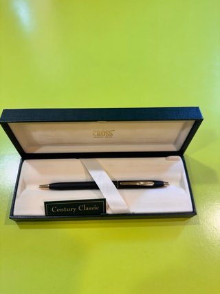 Bolígrafo Cross Century Classic Negro Dorado
