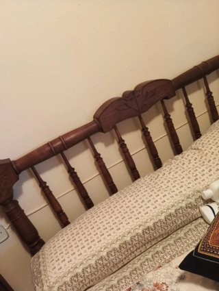 Muebles dormitorio antiguo.