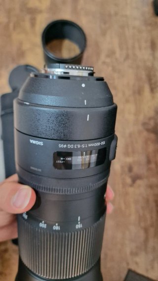 Sigma 150-600mm F5-6.3 C Nikon F - muy poco uso