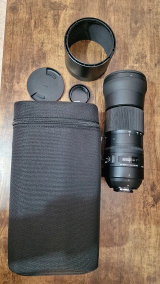 Sigma 150-600mm F5-6.3 C Nikon F - muy poco uso