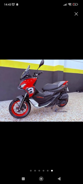 Aprilia SR GT 125cc Roja