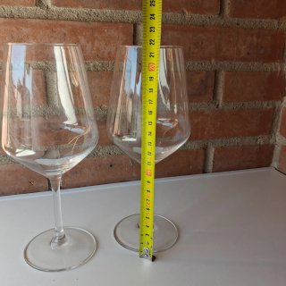 Copas de vino cristal 2 unidades
