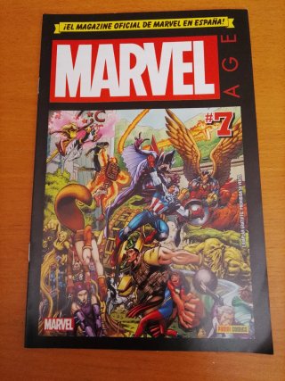 Lote revistas magazine Panini Marvel