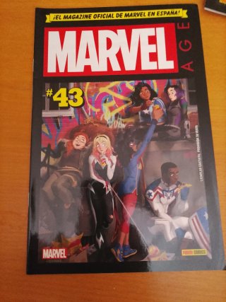 Lote revistas magazine Panini Marvel