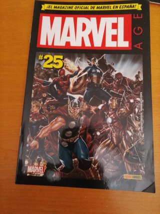Lote revistas magazine Panini Marvel