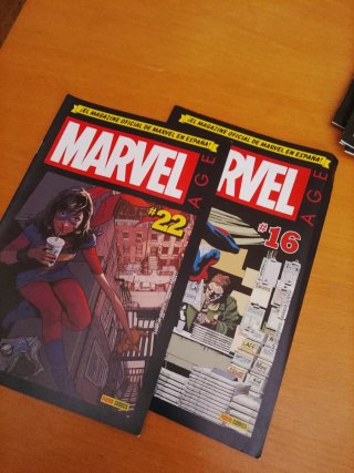 Lote revistas magazine Panini Marvel