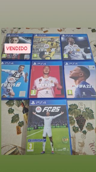 Lote Juegos PS4 FIFA/EA Sports FC (Del 14 al FC25)