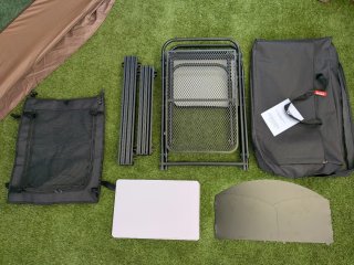 Mesa Cocina Camping Plegable