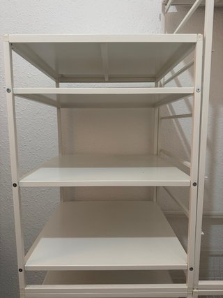 Estantería Metálica Ikea Jonaxel Blanca