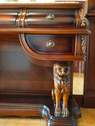 Mueble Castaño Macizo Entrada/Dormitorio