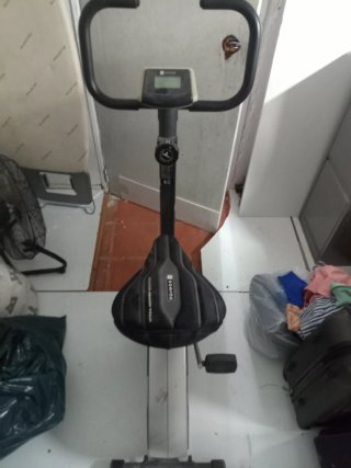 Bici Estática DOMYOS Memory Foam