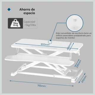 Convertidor Escritorio a Standing Desk
