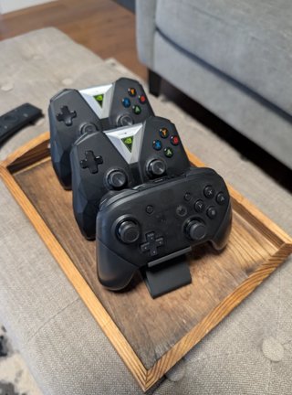 Soporte para 3 mandos PS5/SWITCH/XBOX/PS4