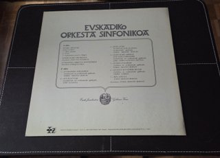 LP Euskadiko Orkestra Sinfonikoa Música Clásica