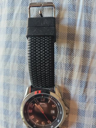 Reloj Slazenger Negro Correa Silicona