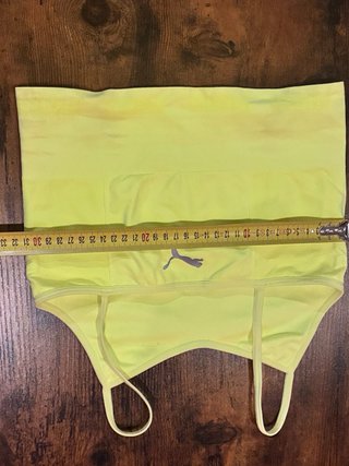 Camiseta deportiva Puma tirantes amarillo