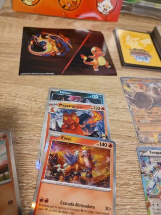 Lote 🇪🇦 cartas heroes ascendentes mega-meganium