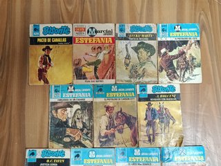 Lote 11 novelas Oeste // Autores varios