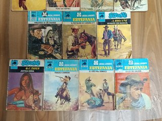 Lote 11 novelas Oeste // Autores varios