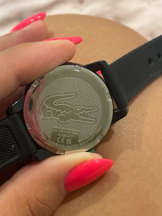 Reloj Lacoste Negro y Verde