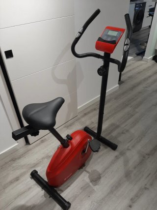 Bicicleta Estática Roja