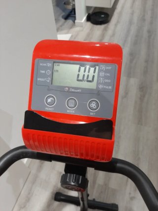 Bicicleta Estática Roja