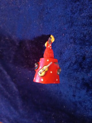 Dedal Cerámica Figura Flamenca Colección