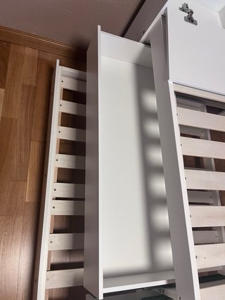 Cama nido con colchón y almohada
