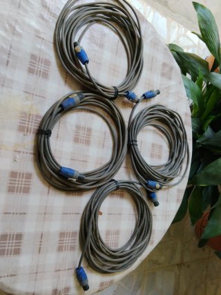 Cables de altavoz (4 unidades)