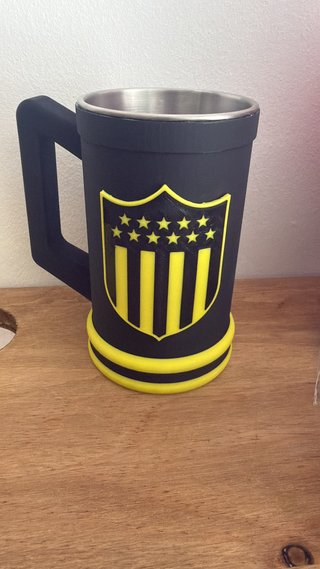 Taza 3D CA Peñarol
